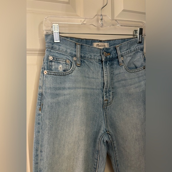 Madewell The Perfect Summer Jean in Light Wash, 100% Cotton, Size 23 - Picture 2 of 10